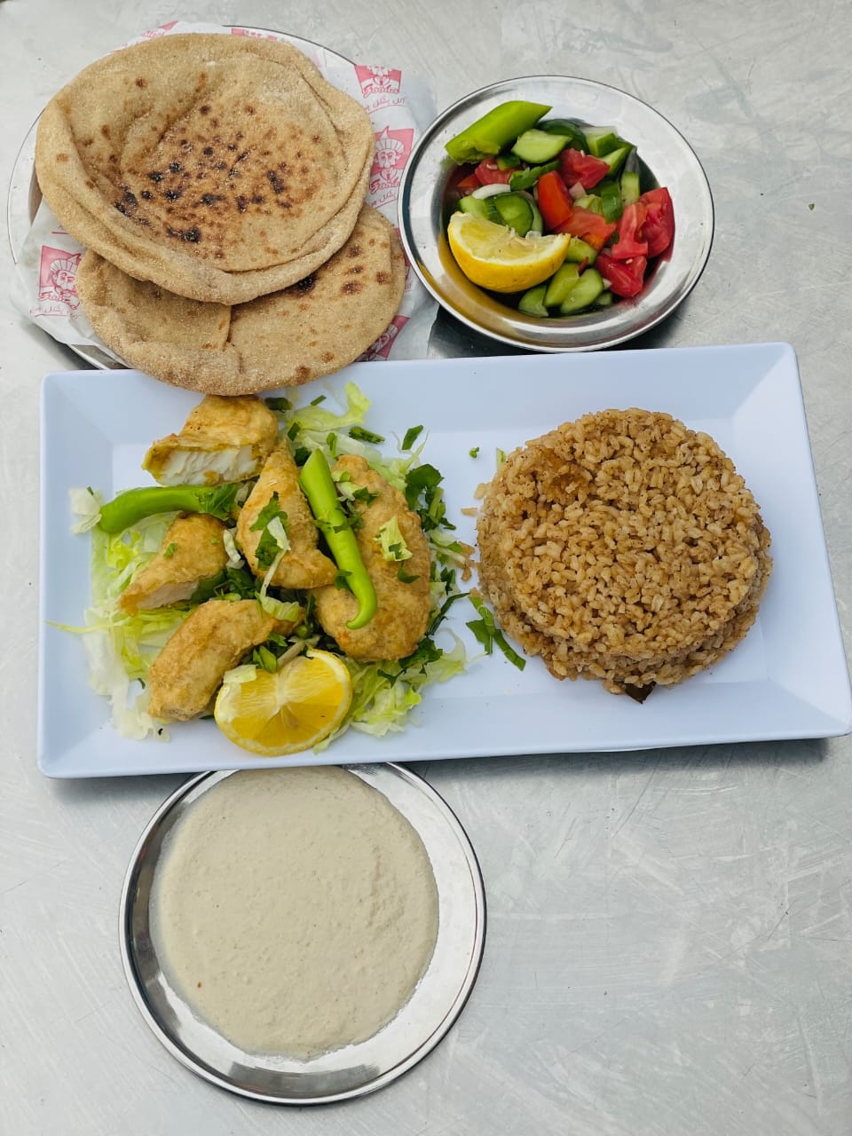 وجبة سمك فيليه